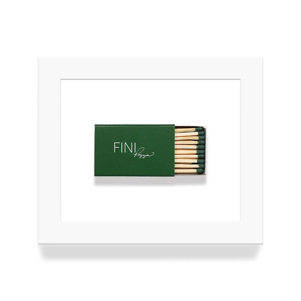 Fini Pizza Matchbook Print — c r c